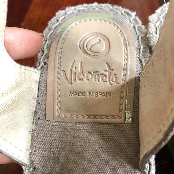 Vidorreta Espadrilles Wedge Sandals Sz 9/39 - Picture 3 of 5